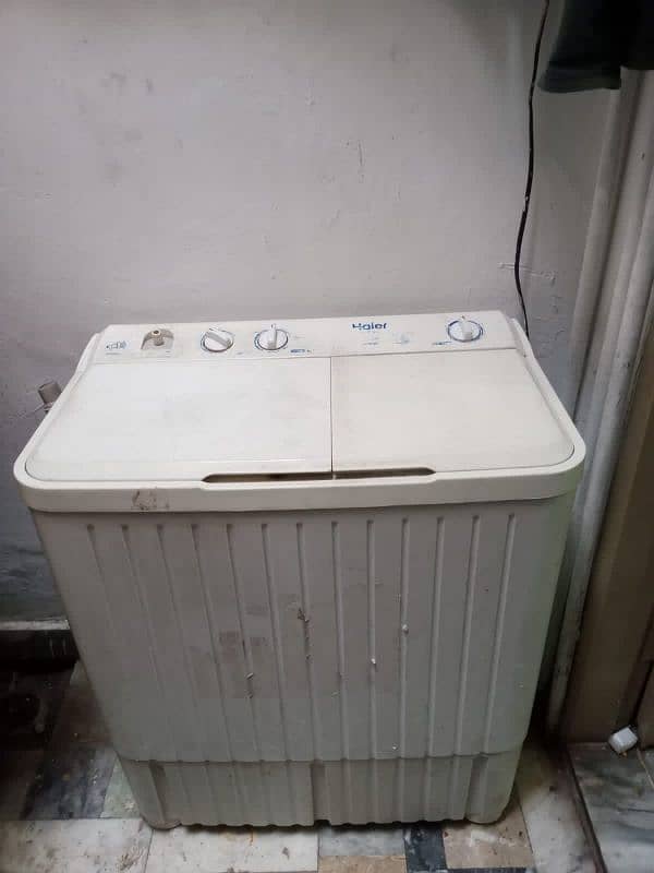 Haier semi Automatic washing + spiner 03235100342 3