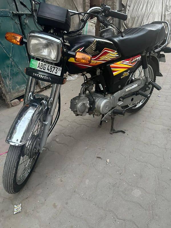 Honda CD 70 2020 model 4