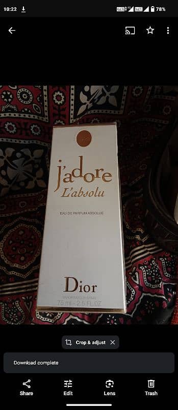 DIOR JADORE 75/100ML 1