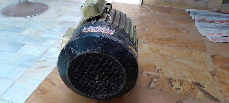 jawed electric motor 1HP 3