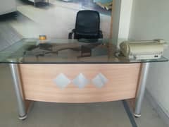 executive office table with chair