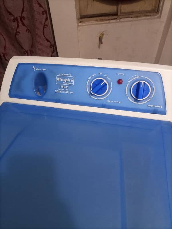 Inspire M-985 Washing Machine (03325001996) 4