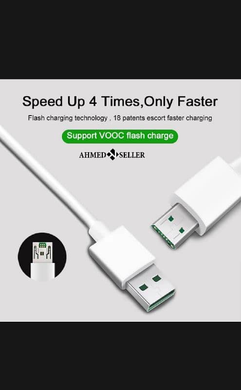 Oppo vooc faat charging cable 1