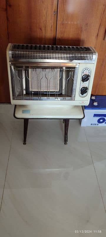 Nasgas heater in  gud condition for sale. Negotiable. 0