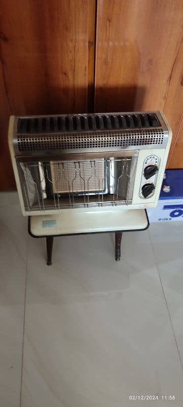 Nasgas heater in  gud condition for sale. Negotiable. 1