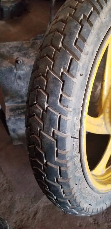 kawasaki engine  rx 115 shoks alloy rims 3