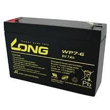 Long Battery 6V 7Ah with High Discharge Rate 1