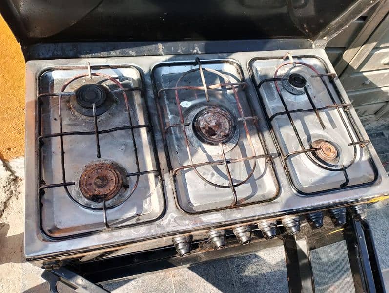 Automatic stove and hob both in one 2