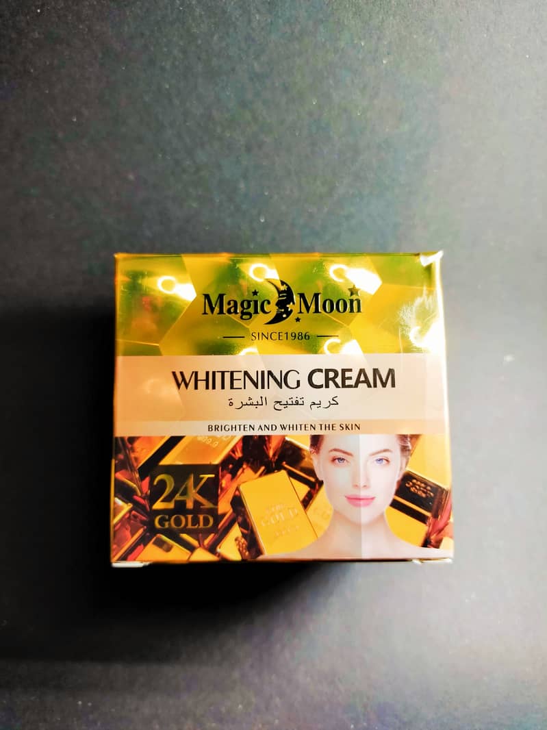  Magic Moon Instant Brightening Cream + Moisturizer 24K Gold  3