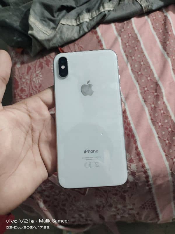 iphone X non pta factory unlocked 256 10 by 10 no fault 7