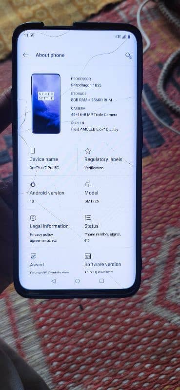 OnePlus 7 pro 5g pta approved 8 256 1