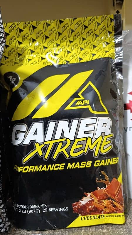 weight gainer or whey protein supplements 12