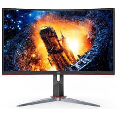 AOC C24G2 24 inch (1920 x 1080) 165Hz Curved Gaming Monitor