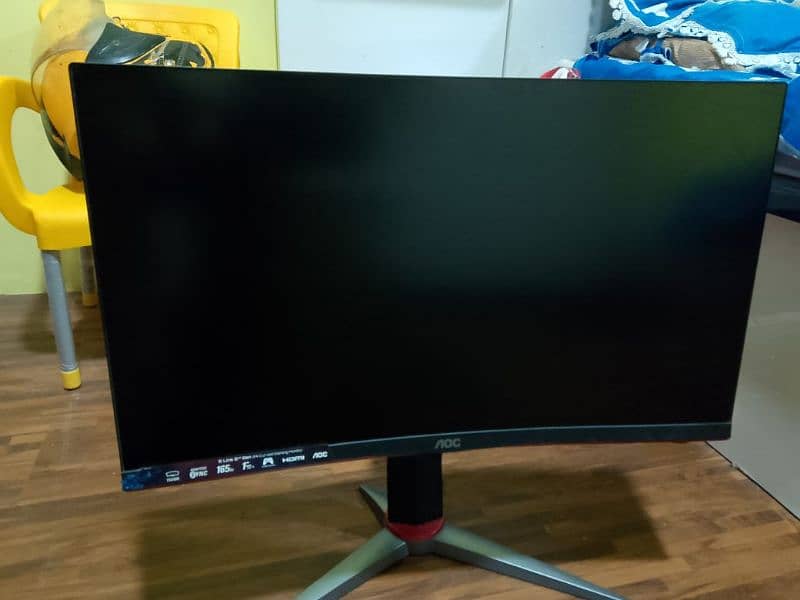 AOC C24G2 24 inch (1920 x 1080) 165Hz Curved Gaming Monitor 2