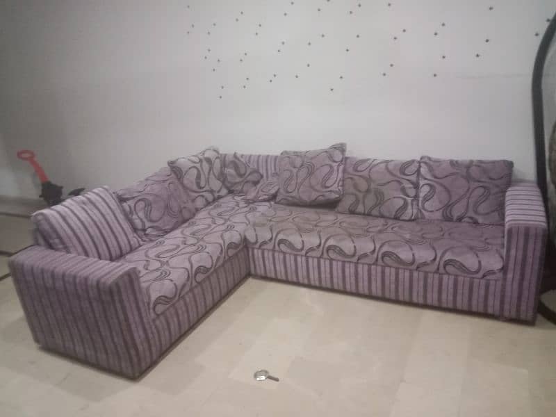 sofa.  L Shaped 1