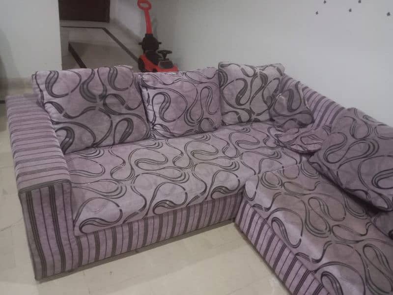 sofa.  L Shaped 2