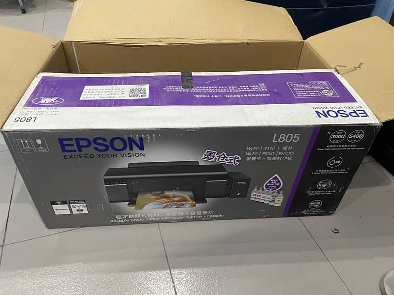 EPSON L805 COLOURED PRINTER 1