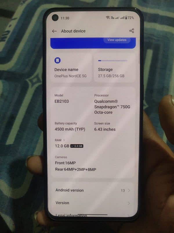 OnePlus Nord CE 5g 12gb 256gb PTA approved 8