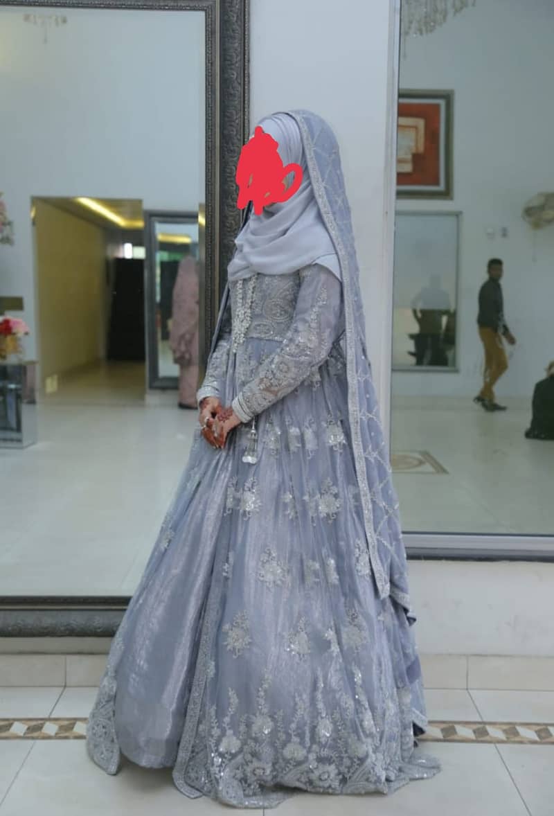 open maxi/open gown/ long maxi/chiffon dupatta/ready to wear 1