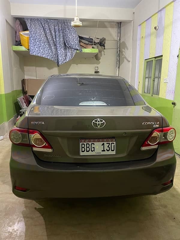 Toyota Corolla GLI limited edition 2014 2