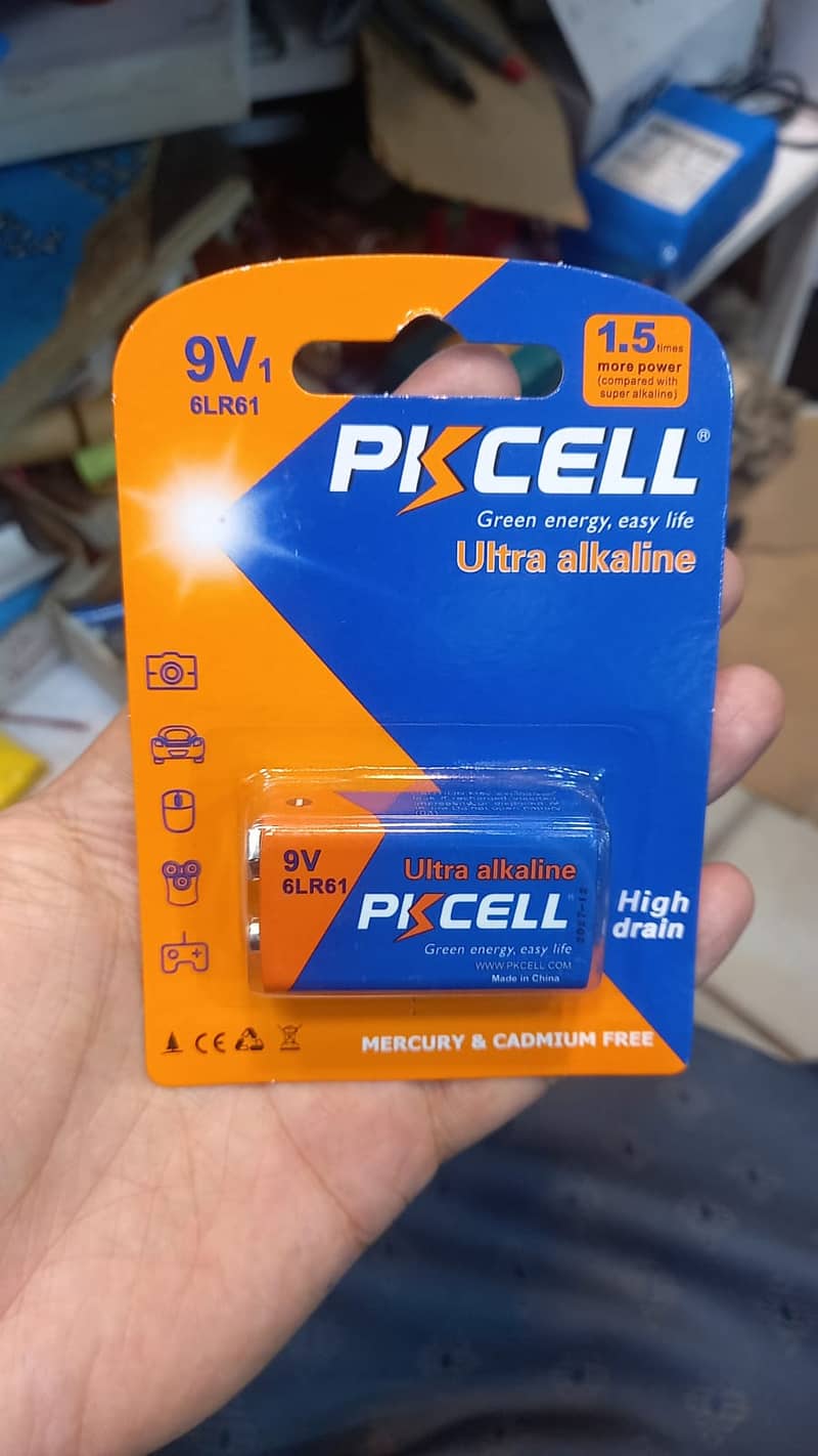 ENERGIZER, DURACELL, PANASONIC, PKCELL, MULTIPOWER, CELLS 11