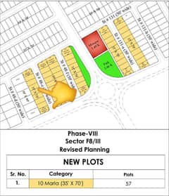 Ten marlas plot for sale in F3 behria phase 8