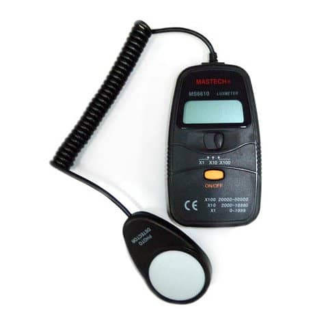 DIGITAL LIGHT METER MS6610 MASTECH 0