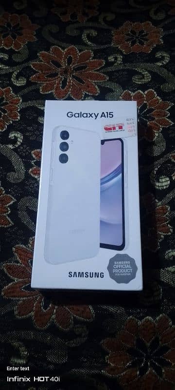 Samsung A15 8 256 gb packed no open box 0