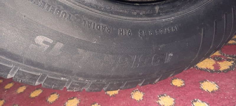 15 inch tyre urgent sale per tyre 3000 1