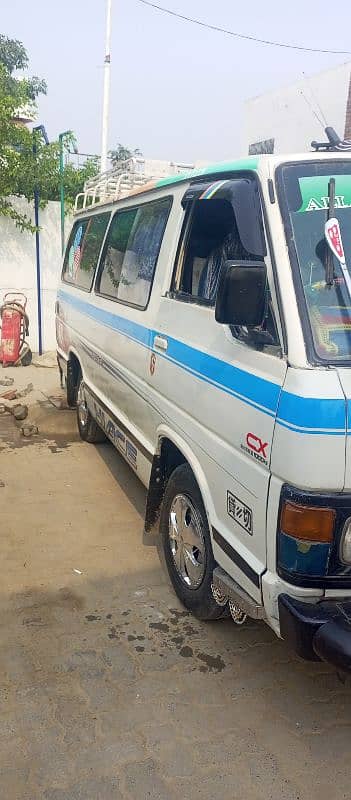 toyota hiace lahore register desil 1