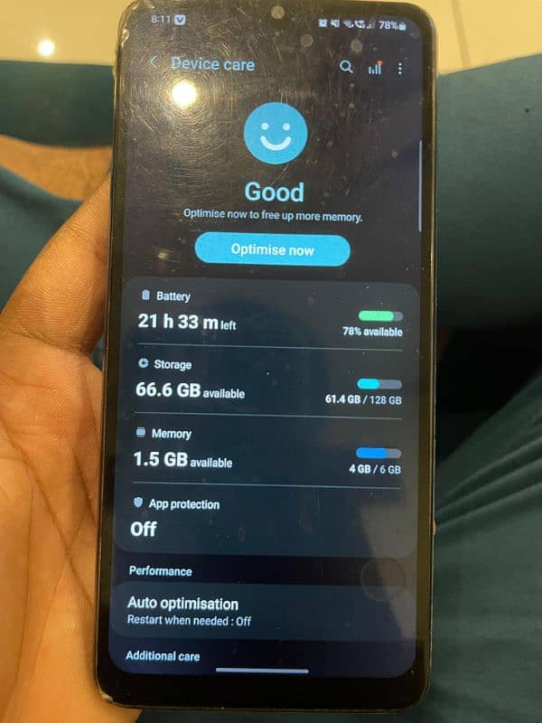 Samsung a32 pta approved 6gb 128gb only panel change 4