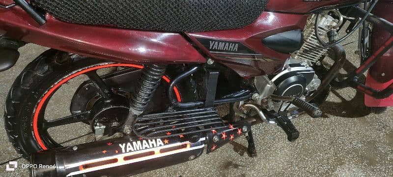 Yamaha ybz DX 125 4