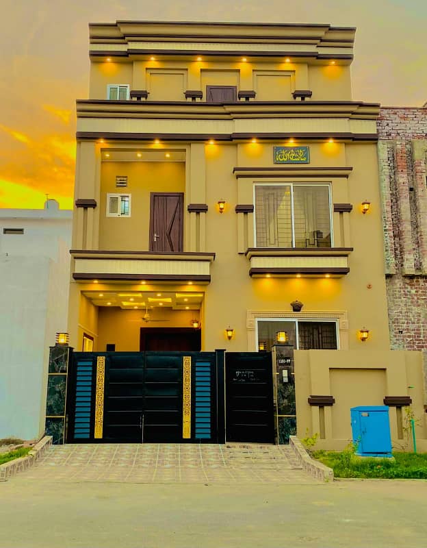 5 MARLA BRAND NEW HOUSE AVAILABLE FOR SALE (AT REASONABLE PRICE) IN CITI HOUSING GUJRANWALA 0