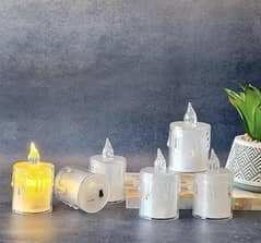 Modern Crystal Candle Set