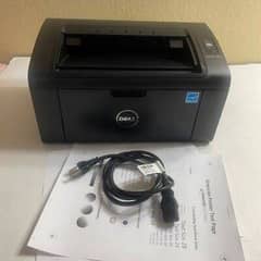 Dell B 1160 w LaserJet  printer black and white print out