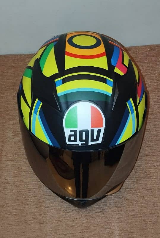 agv brand new double visor A+ helmet 9