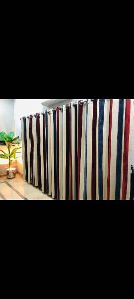 3 panel curtains in very good condition 1