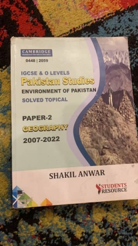 O-level books/notes/pastpapers for islamiat and PS v cheap 2