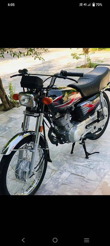 Honda cg 125 2024 model (03343856656) 1