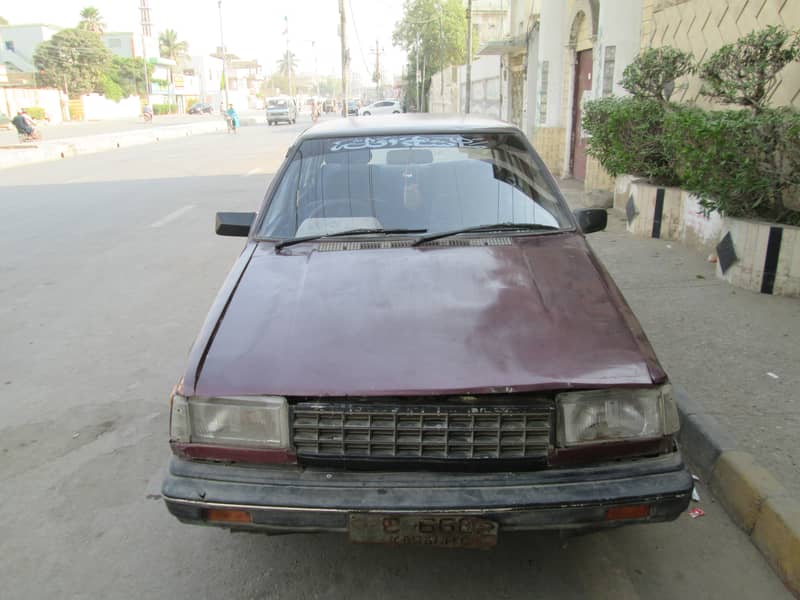 My Family used Nissan Sunny 1983 CNG, O3OO,2357.826 4