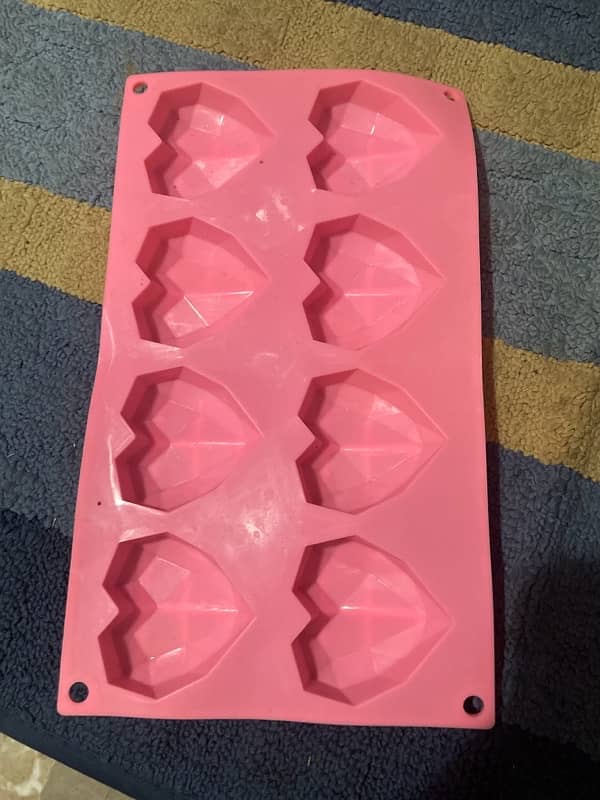 3D mini heart shape silicone mould 0