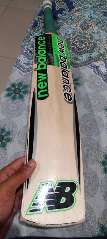 NB fully knocked hard ball bat . Light weight. Kashmir willow 2