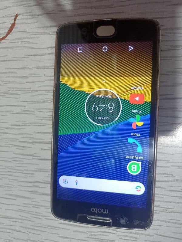 MOTO G5 PTA Approved. 4