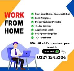 Online job at home/Google/easy/part time/full time