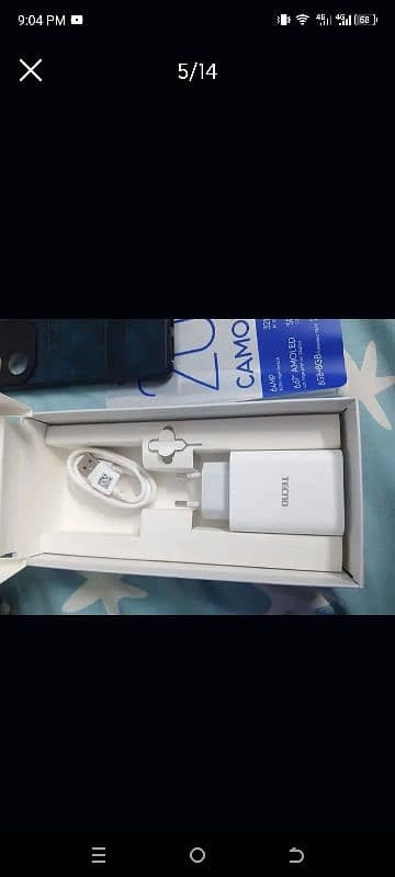 Tecno Camon 20 8gb 256gb complete box 2