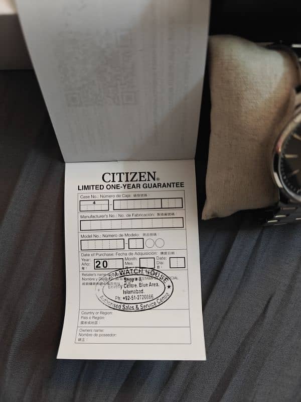 Citizen Eco Drive Brand New from Nizam Watch 1