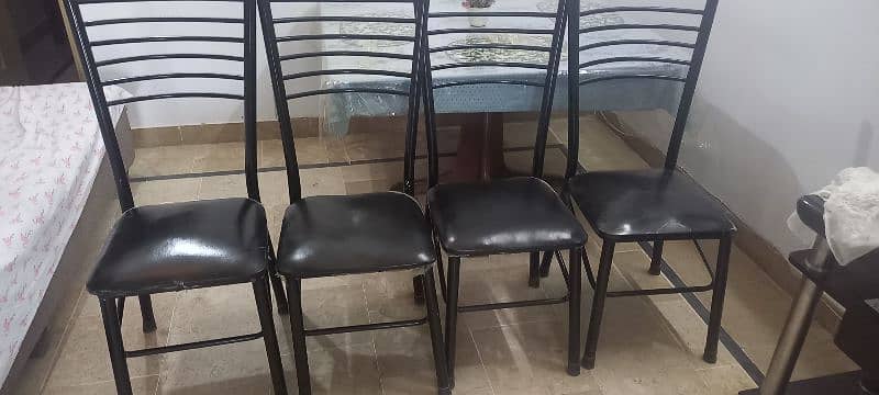 4 chair wooden dining table for sale 4