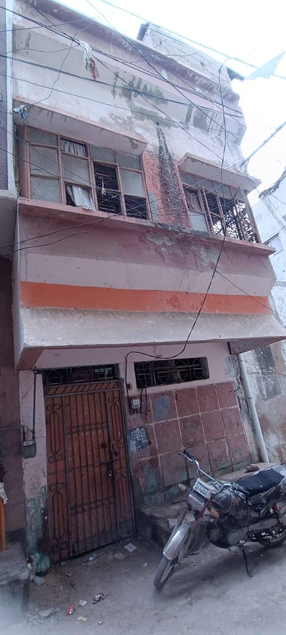 West Open 3-Story Leased House for Sale in Baldia Town, Karachi 2