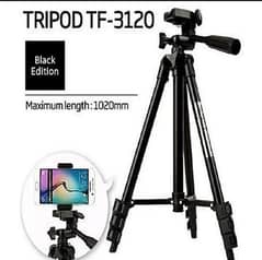 3120 Tripod Stand 42 Inches with free mobile holder