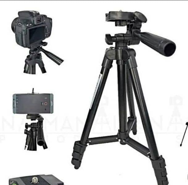 3120 Tripod Stand 42 Inches with free mobile holder 1